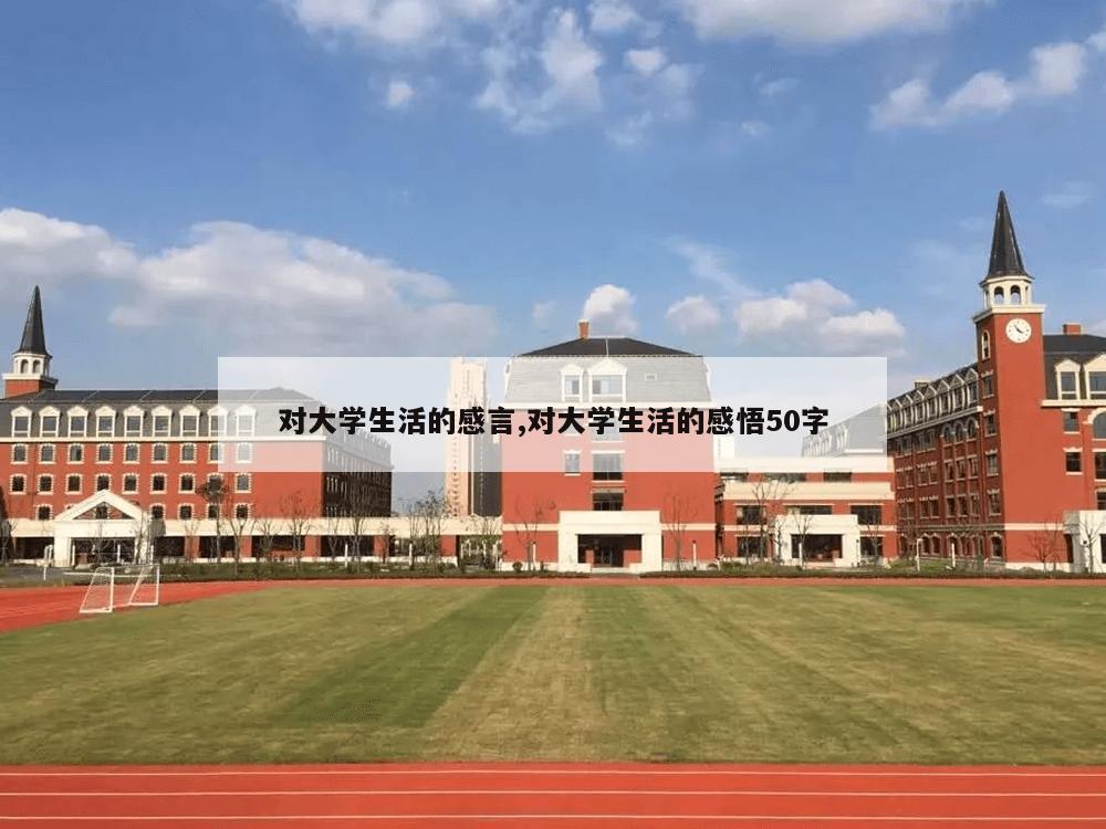 对大学生活的感言,对大学生活的感悟50字