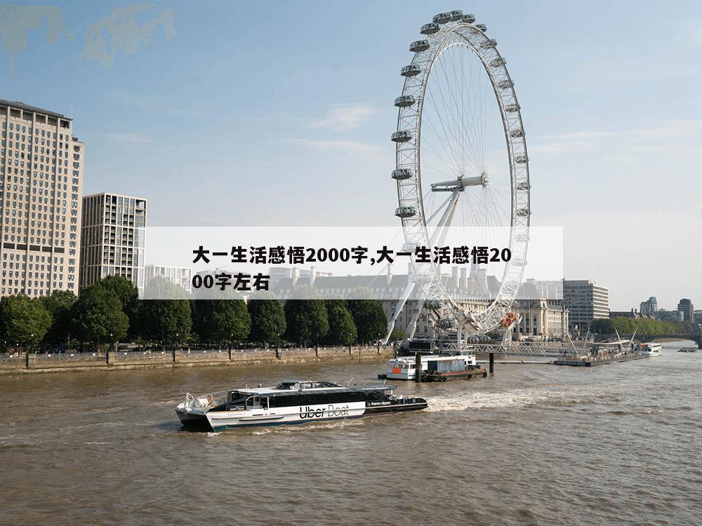 大一生活感悟2000字,大一生活感悟2000字左右