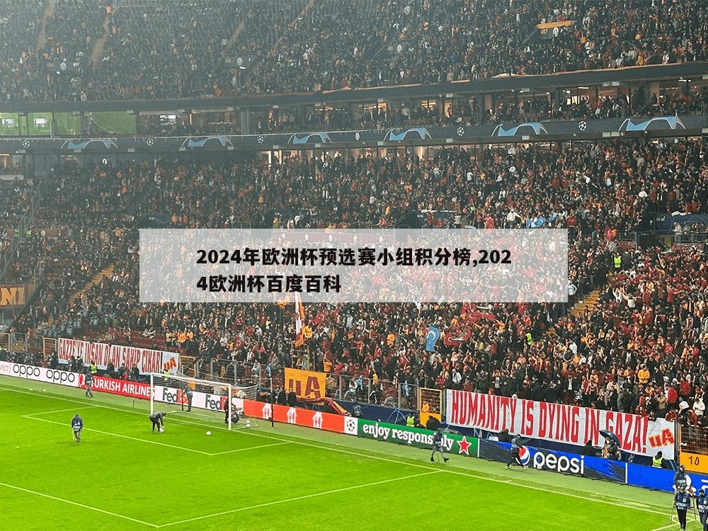 2024年欧洲杯预选赛小组积分榜,2024欧洲杯百度百科