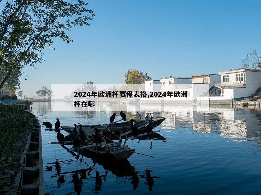 2024年欧洲杯赛程表格,2024年欧洲杯在哪