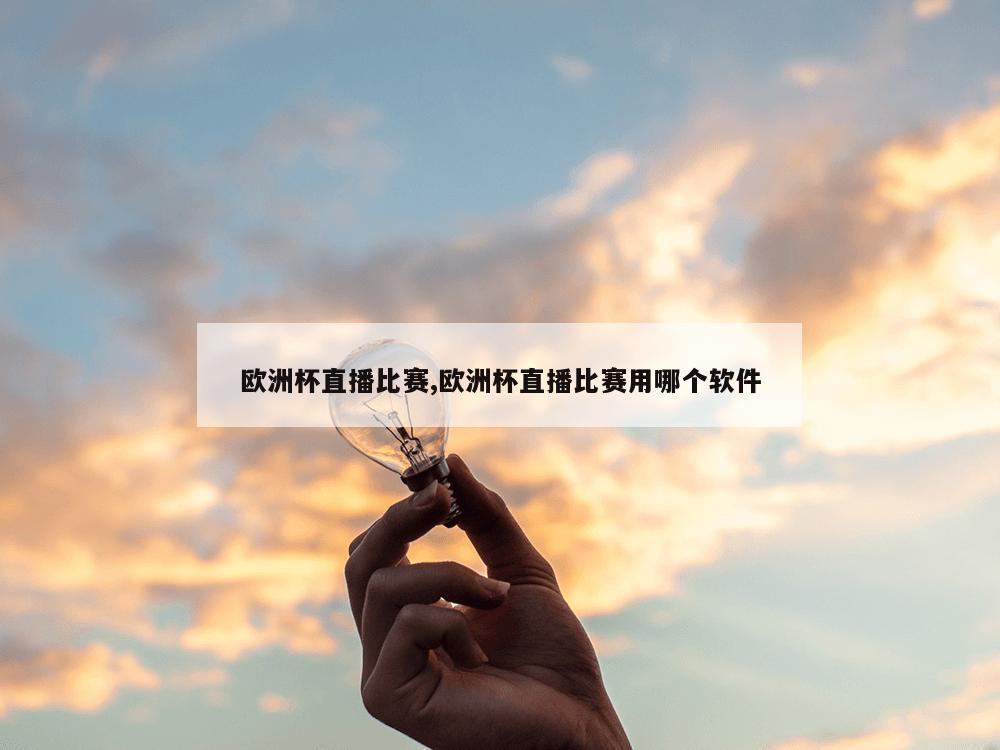 欧洲杯直播比赛,欧洲杯直播比赛用哪个软件